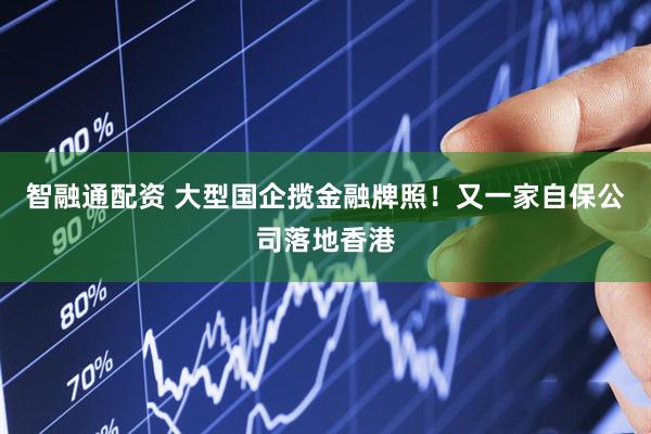 智融通配资 大型国企揽金融牌照！又一家自保公司落地香港